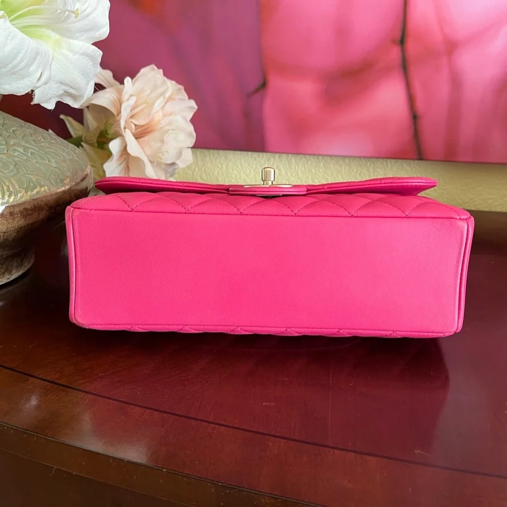 Chanel Pink Medium Chic Flap Bag